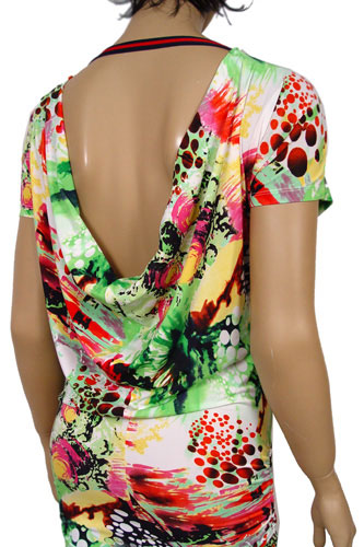 Womens Designer Clothes | GUCCI Open Back Summer Dress #81