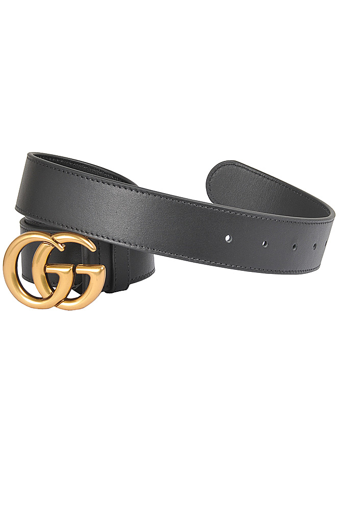 Mens Designer Clothes | GUCCI GG Unisex Leather Belt 92