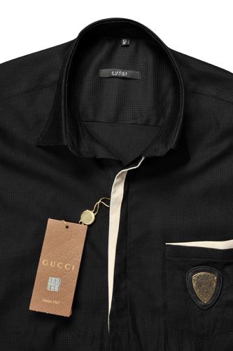 Mens Designer Clothes | GUCCI Men's Button Up Dress Shirt #301