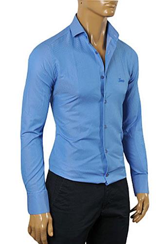 Mens Designer Clothes | GUCCI Men's Button Front Dress Shirt #312