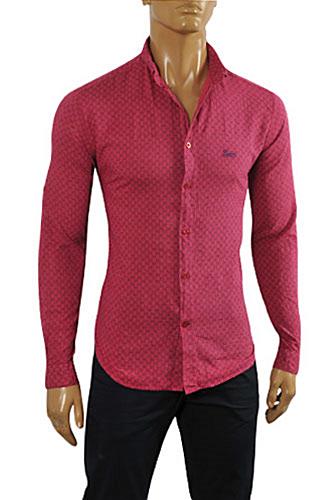 Mens Designer Clothes | GUCCI Men's Button Front Dress Shirt #315