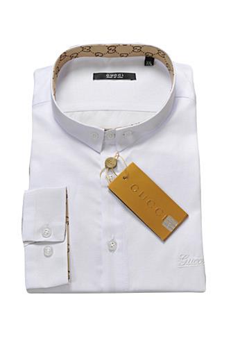 Mens Designer Clothes | GUCCI Men's Button Front Dress Shirt #325