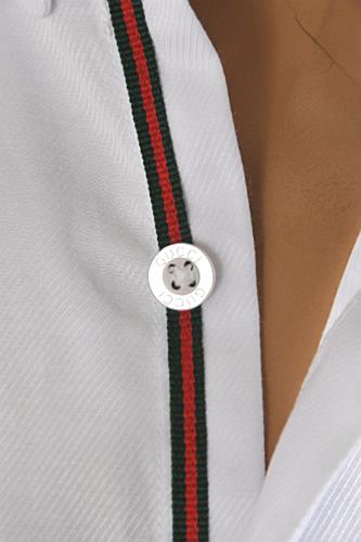 Mens Designer Clothes | GUCCI Men's Button Front Dress Shirt #325