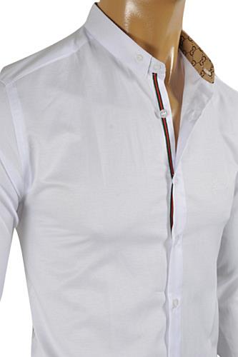 gucci men's button up dress shirt