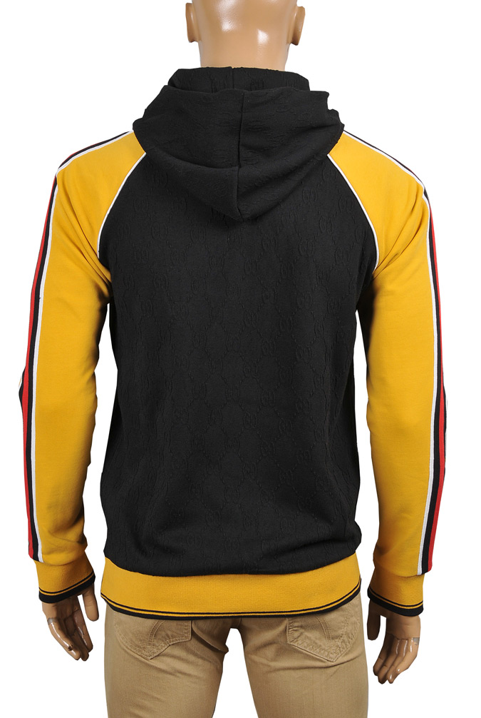 Mens Designer Clothes | GUCCI GG Stripe Hoodie 124