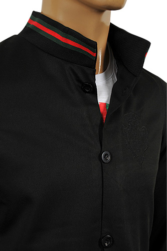 Mens Designer Clothes | GUCCI Men's Jacket In Black #132