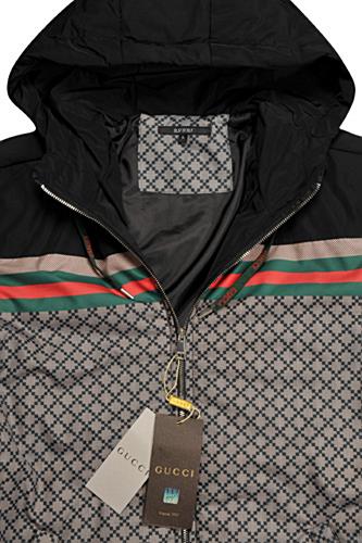 Mens Designer Clothes | GUCCI Men's Hooded Warm Jacket #140