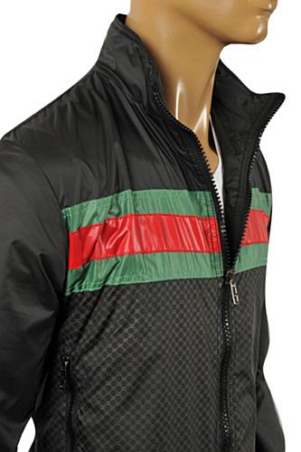Mens Designer Clothes | GUCCI Men's Windbreaker Jacket #145