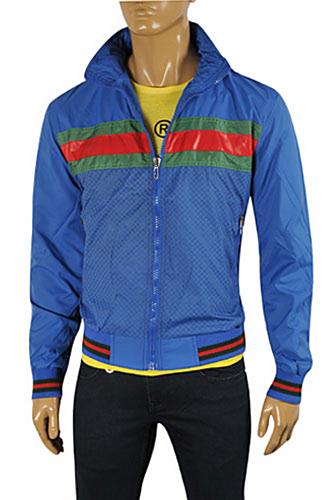 Mens Designer Clothes | GUCCI Men's Windbreaker Jacket #147