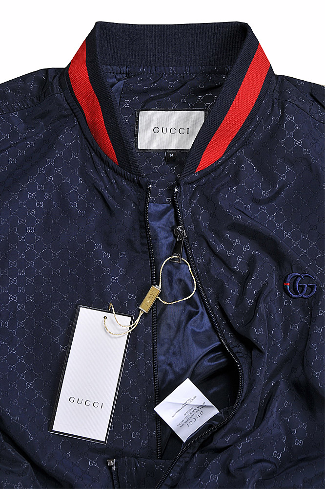 Mens Designer Clothes | GUCCI men's GG bomber jacket #160