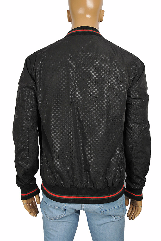 Mens Designer Clothes | GUCCI men's GG bomber jacket 178