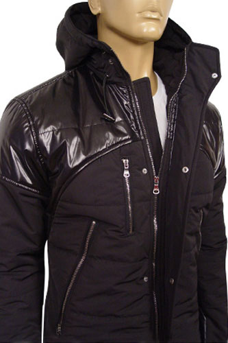 Mens Designer Clothes | GUCCI Mens Warm Hooded Jacket #67