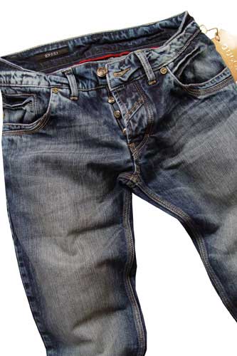 Mens Designer Clothes | GUCCI Mens Wash Denim Jeans #34