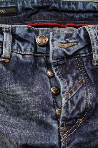 Mens Designer Clothes | GUCCI Mens Wash Denim Jeans #34