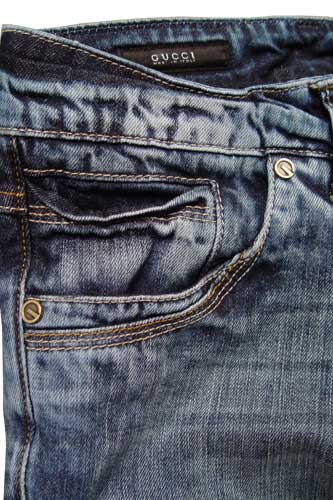 Mens Designer Clothes | GUCCI Mens Wash Denim Jeans #34