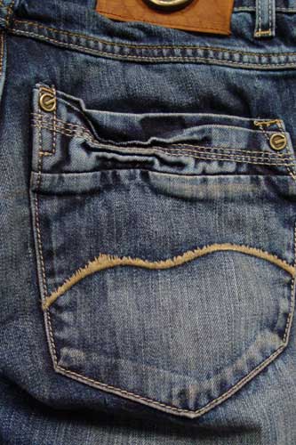 Mens Designer Clothes | GUCCI Mens Wash Denim Jeans #34