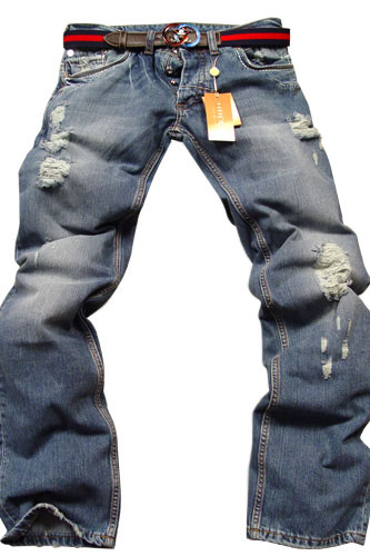 Mens Designer Clothes | GUCCI Mens Jeans With Belt #37