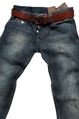 Mens Designer Clothes | GUCCI Men's Jeans With Belt #69