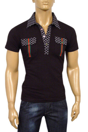 Mens Designer Clothes | GUCCI Mens Polo Shirt #143