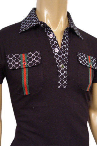 Mens Designer Clothes | GUCCI Mens Polo Shirt #143