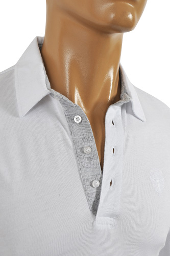 Mens Designer Clothes | GUCCI Men's Long Sleeve Polo Shirt #283