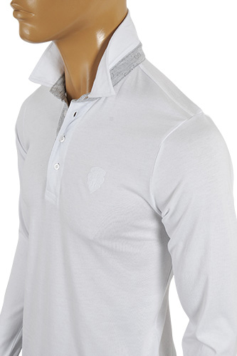 Mens Designer Clothes | GUCCI Men's Long Sleeve Polo Shirt #283