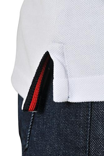 Mens Designer Clothes | GUCCI Menâ??s Cotton Polo Shirt In White 316