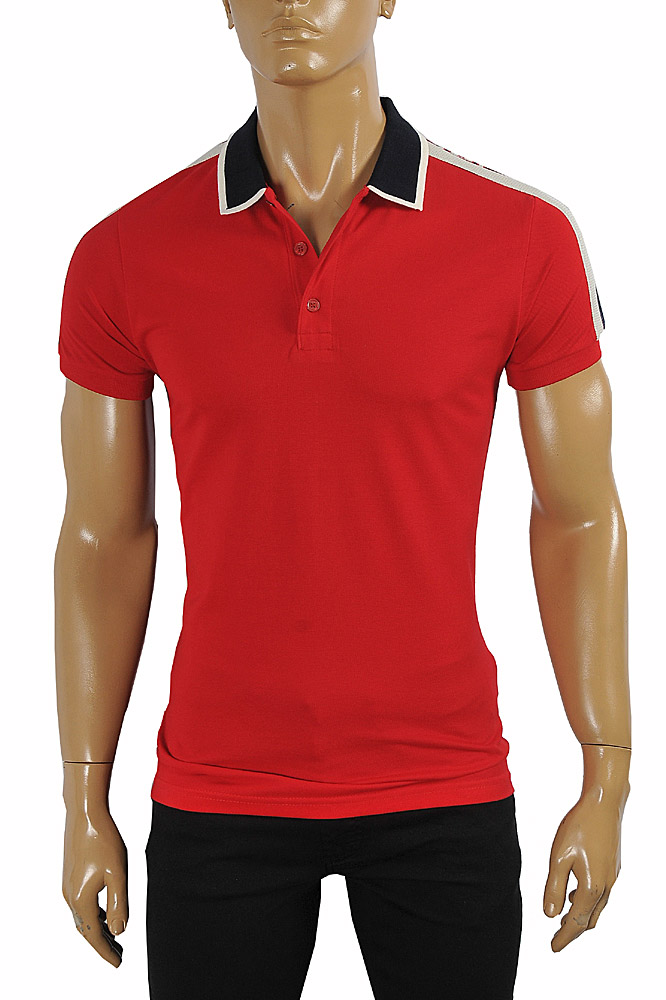red gucci t shirt mens
