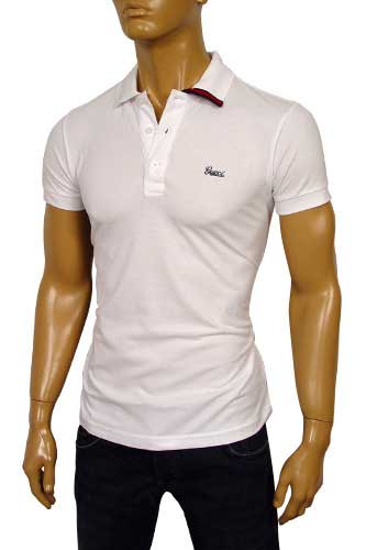 Mens Designer Clothes | GUCCI Mens Polo Shirt #78