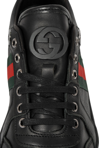 Designer Clothes Shoes | GUCCI Men's Leather Sneaker Shoes #264