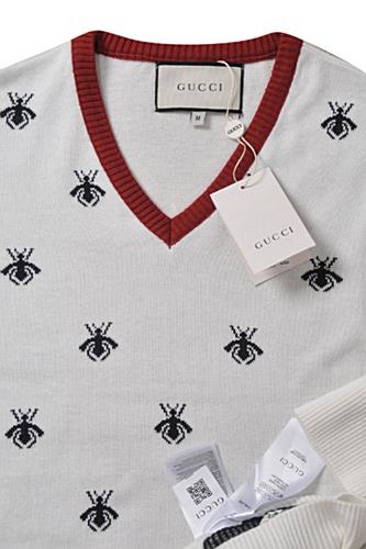 Mens Designer Clothes | GUCCI Menâ??s V-Neck Knit Sweater #102