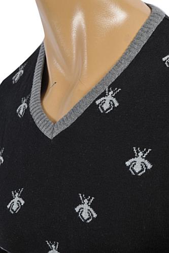 Mens Designer Clothes | DF NEW STYLE, GUCCI Menâ??s V-Neck Knit Sweater #103
