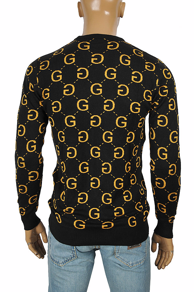 Mens Designer Clothes | GUCCI men GG knitted sweater 115