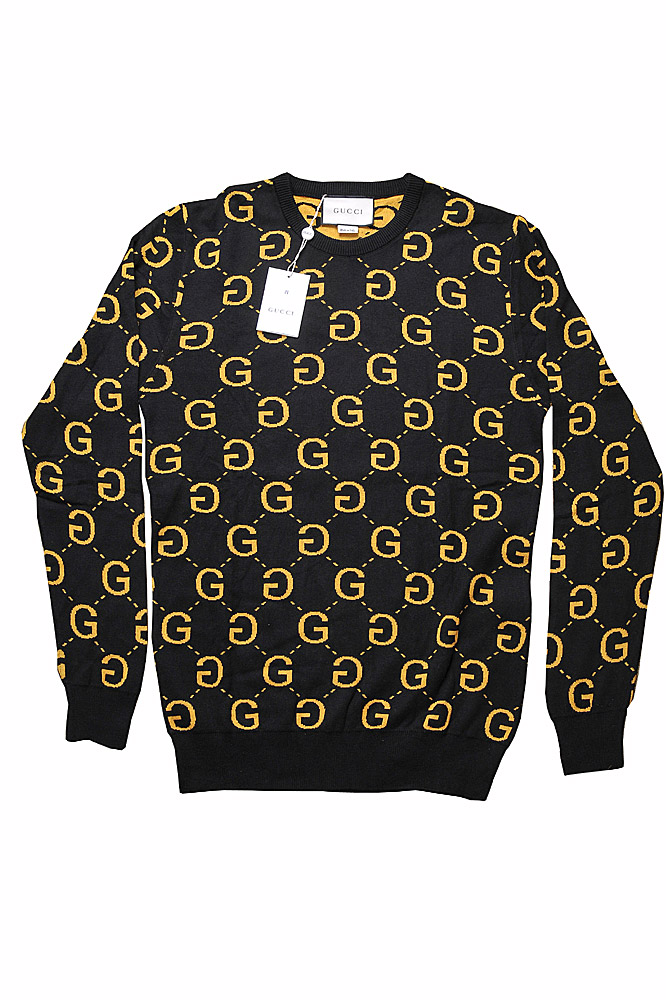 Mens Designer Clothes | GUCCI men GG knitted sweater 115