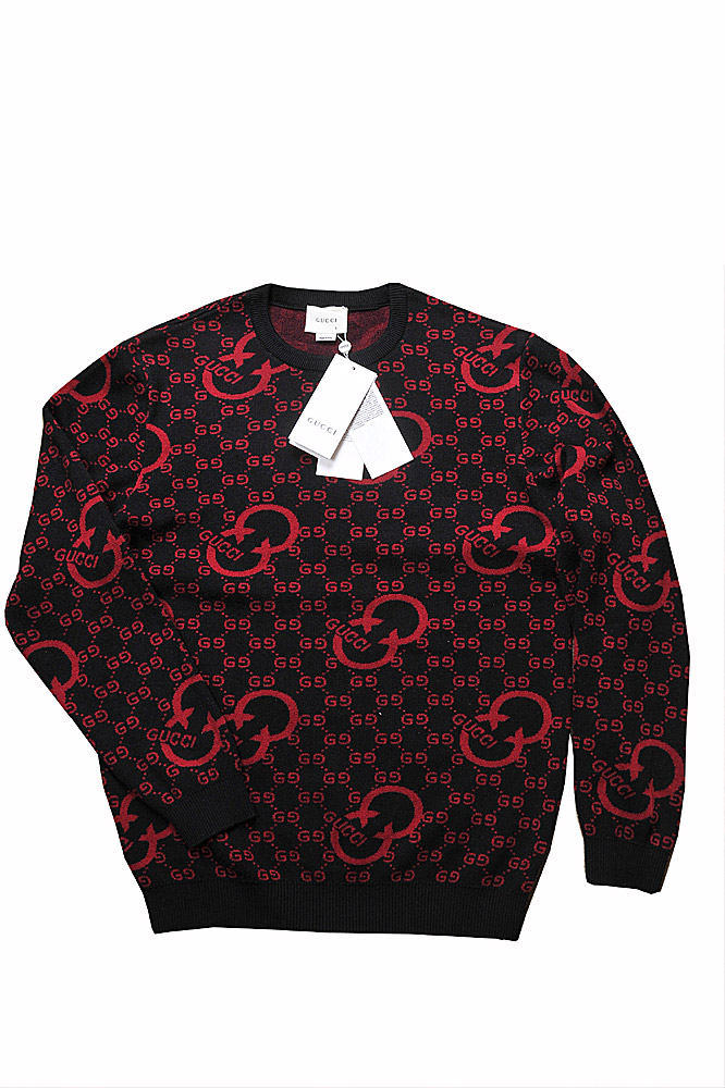 Mens Designer Clothes | GUCCI men GG knitted sweater 119