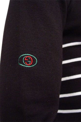 Mens Designer Clothes | GUCCI Mens V-Neck Fitted Sweater #30