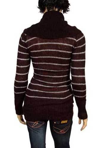 Womens Designer Clothes | GUCCI Ladies Cowl Neck Long Sweater #7