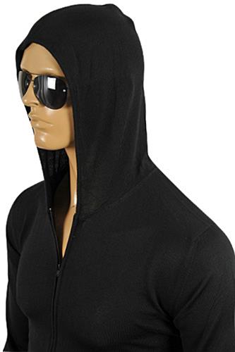Mens Designer Clothes | GUCCI Menâ??s Knit Hooded Sweater #83