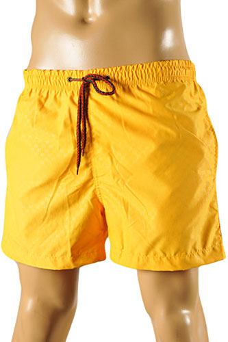 Mens Designer Clothes | GUCCI Logo Printed Swim Shorts For Men #58