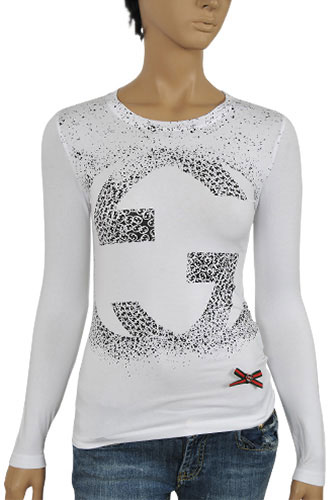 Womens Designer Clothes | GUCCI Ladies Long Sleeve Top #197