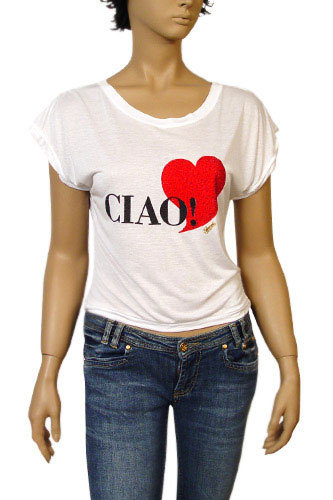 Womens Designer Clothes | GUCCI Ladies Short Sleeve Top #67