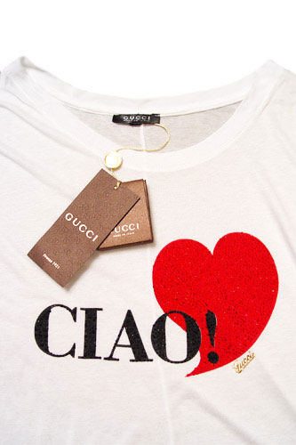 Womens Designer Clothes | GUCCI Ladies Short Sleeve Top #67