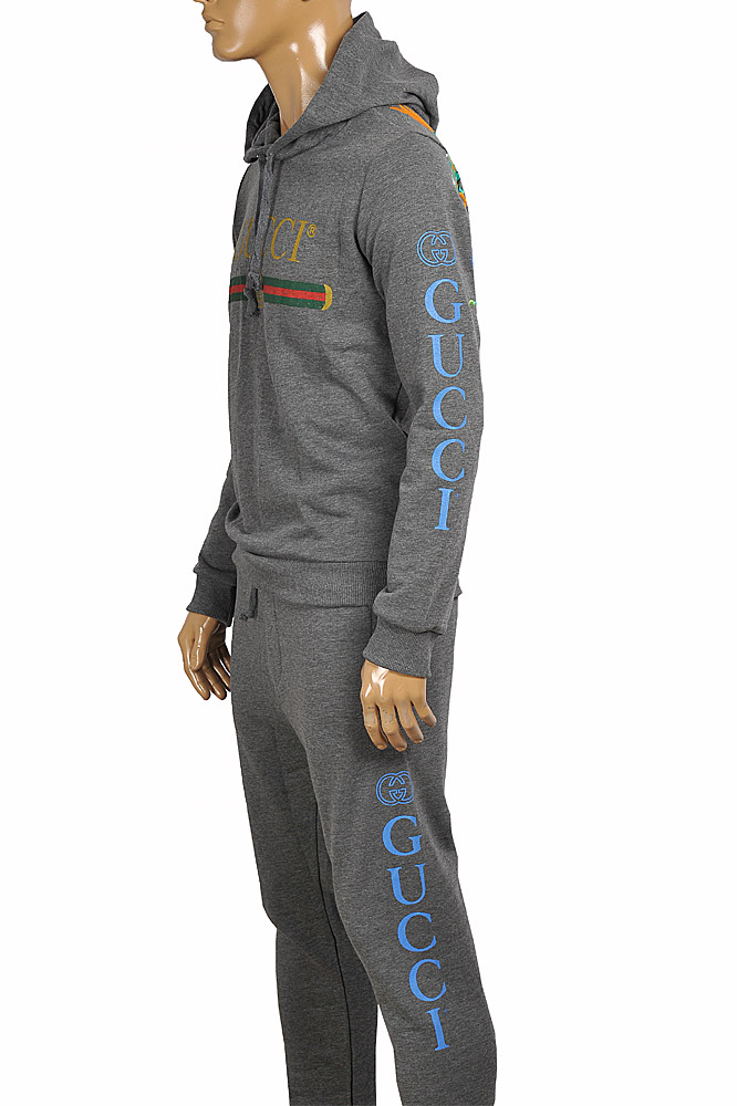 Mens Designer Clothes | GUCCI menâ??s zip up jogging suit, sport hoodie and pants 165