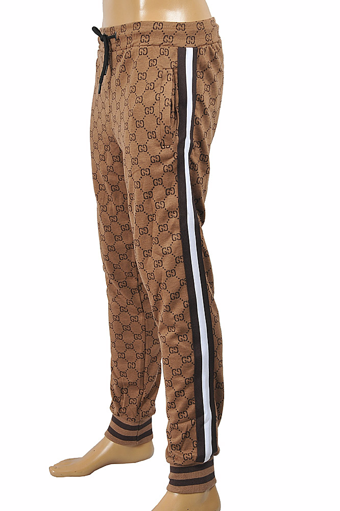 Mens Designer Clothes | GUCCI menâ??s zip up GG jogging suit 190