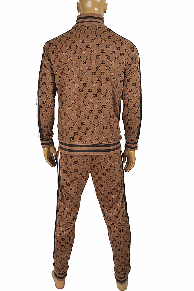 Mens Designer Clothes | GUCCI menâ??s zip up GG jogging suit 190