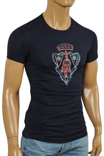 Mens Designer Clothes | GUCCI Menâ??s Short Sleeve Tee #163