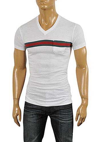 Mens Designer Clothes | GUCCI Men's Short Sleeve Tee #177