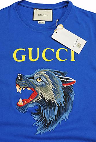 gucci wolf tshirt