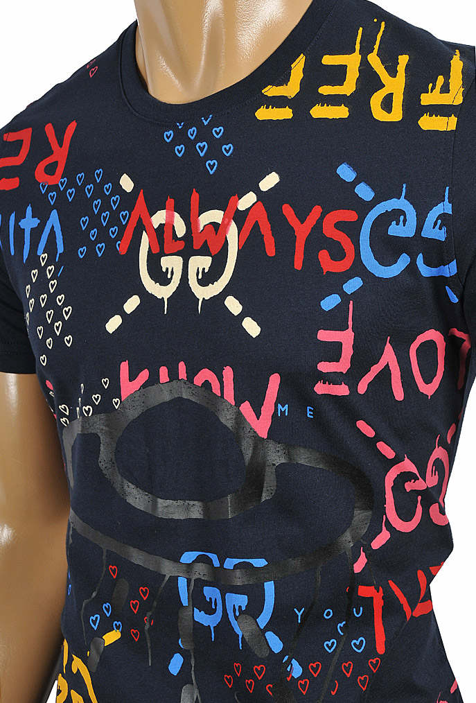 Mens Designer Clothes | GUCCI cotton T-shirt with print #247