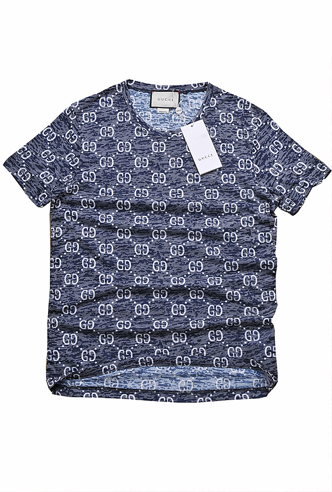 Mens Designer Clothes | GUCCI cotton T-shirt with GG print 254